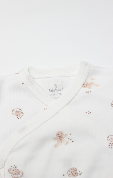 Bistyle 10lu Hastane Çıkışı Cookies Make Happy 11113 Ekru - 3