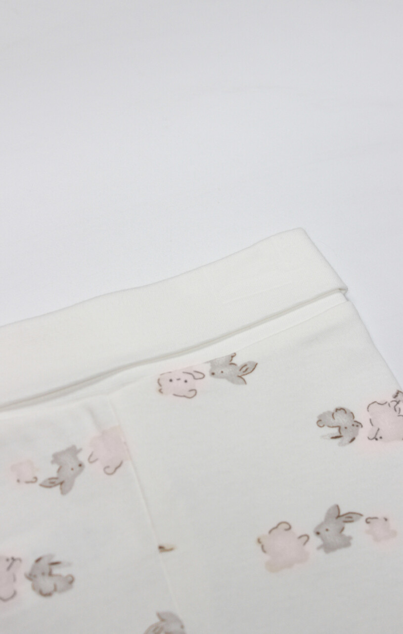 Bistyle Patikli Alt Love You Family 16150 Pudra - 2