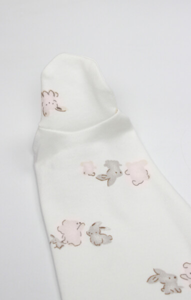 Bistyle Patikli Alt Love You Family 16150 Pudra - 3