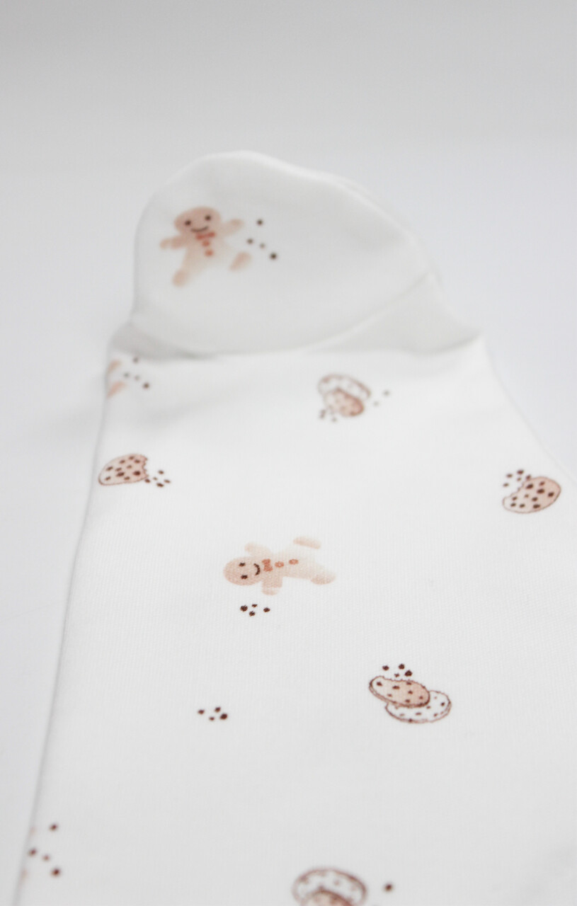 Bistyle Patikli Alt Cookies Make Happy 16144 Ekru - 3