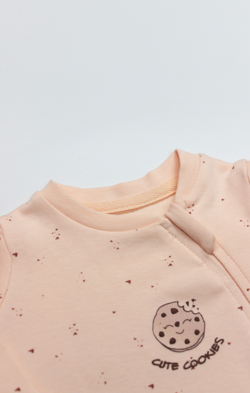 Bistyle Tulum Patiksiz Cookies Cute Happy 15129 Somon - 2