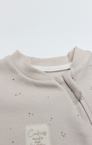 Bistyle Tulum Patiksiz Cookies Make Happy 15127 Ekru - 3