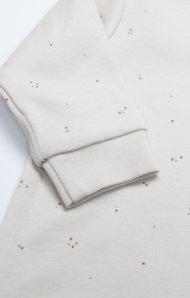 Bistyle Tulum Patiksiz Cookies Make Happy 15127 Ekru - 4