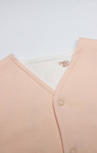 Bistyle Yelek Çift Taraflı Cookies Cute Happy 18112 Somon - 2