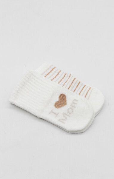 Bistyle Mom Dad Penye Kaymaz Soket Çorap 2li 10147 Çember Mom - 3