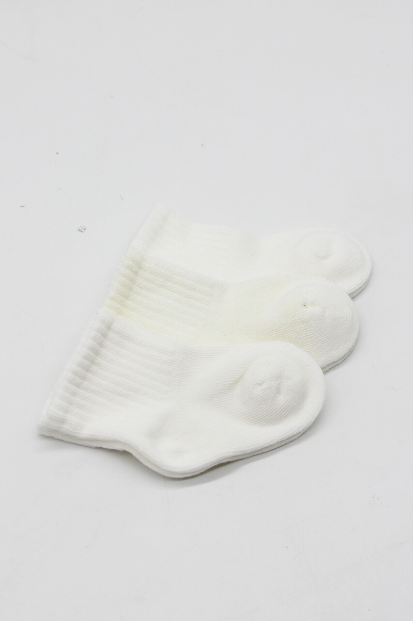 Bistyle 3lü Penye Soket Çorap 10132 Ekru - 3