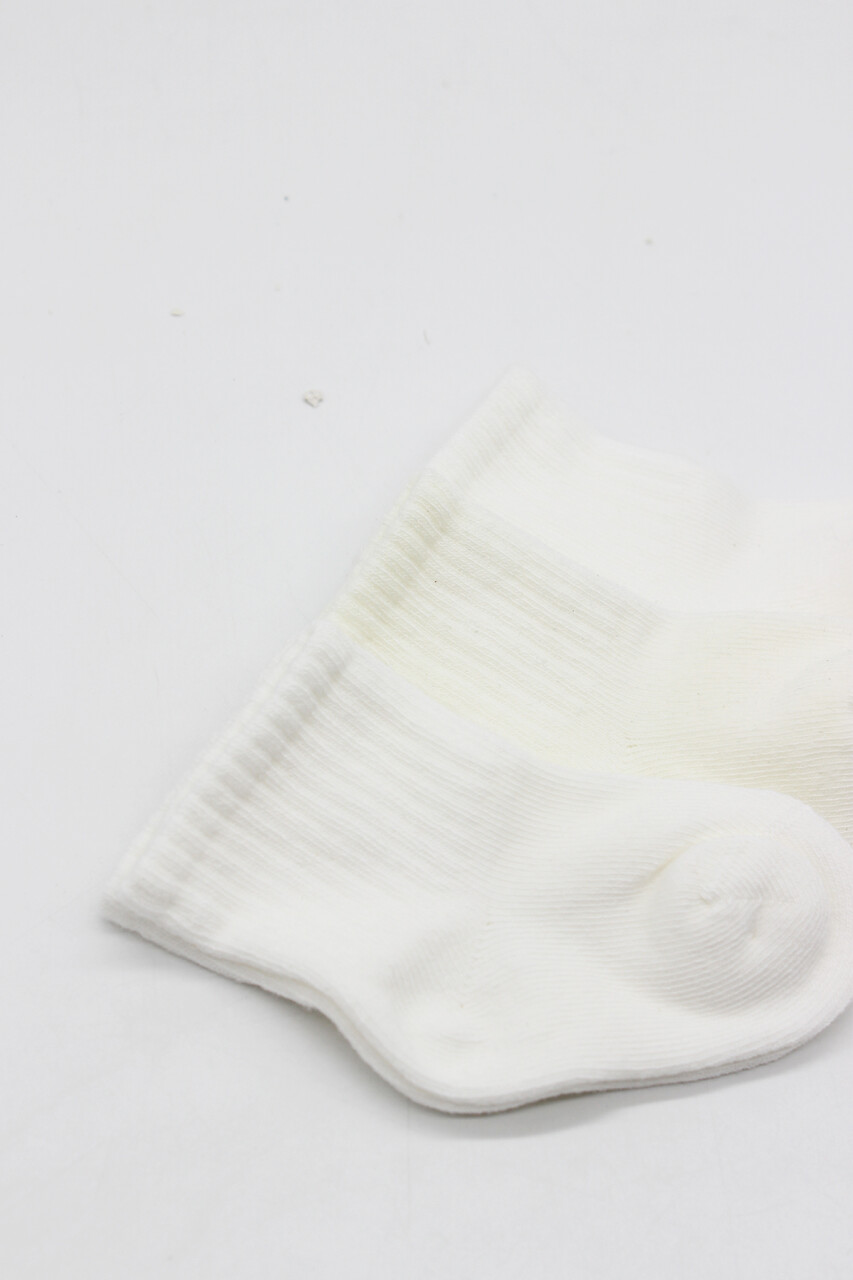 Bistyle 3lü Penye Soket Çorap 10132 Ekru - 4