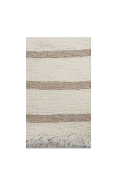 Bistyle Müslin Battaniye Uyku Arkadaşli Pure Life 70156 85x85cm Bej - 4