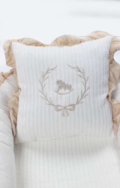 Bistyle Babynest Lüks Battaniyeli My Favorite 80121 Bej - 2