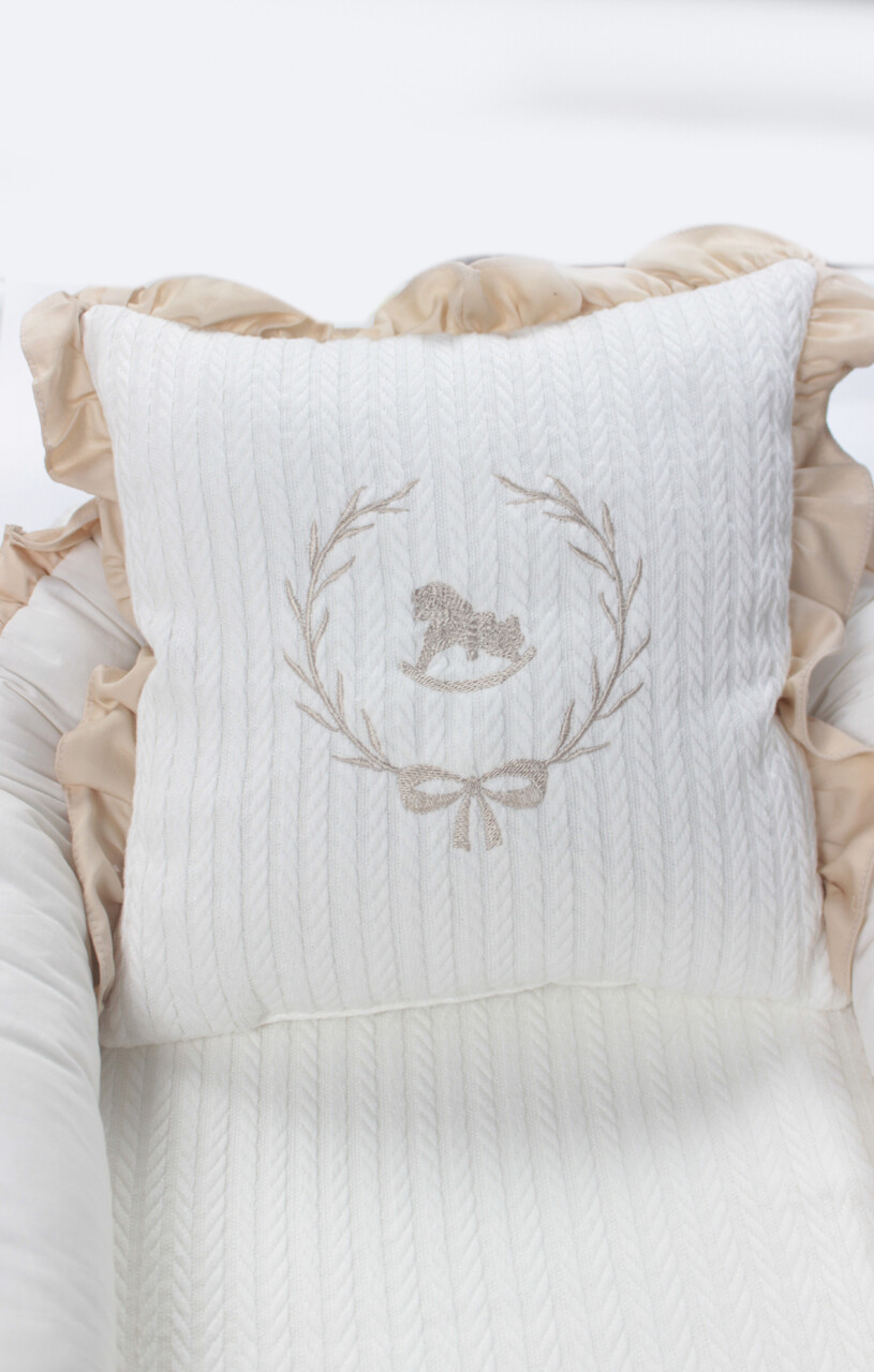 Bistyle Babynest Lüks Battaniyeli My Favorite 80121 Bej - 2