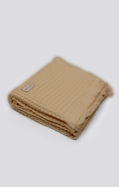 Bistyle Style Baby Pike Battaniye 110x110 70149 Bej - Bistyle