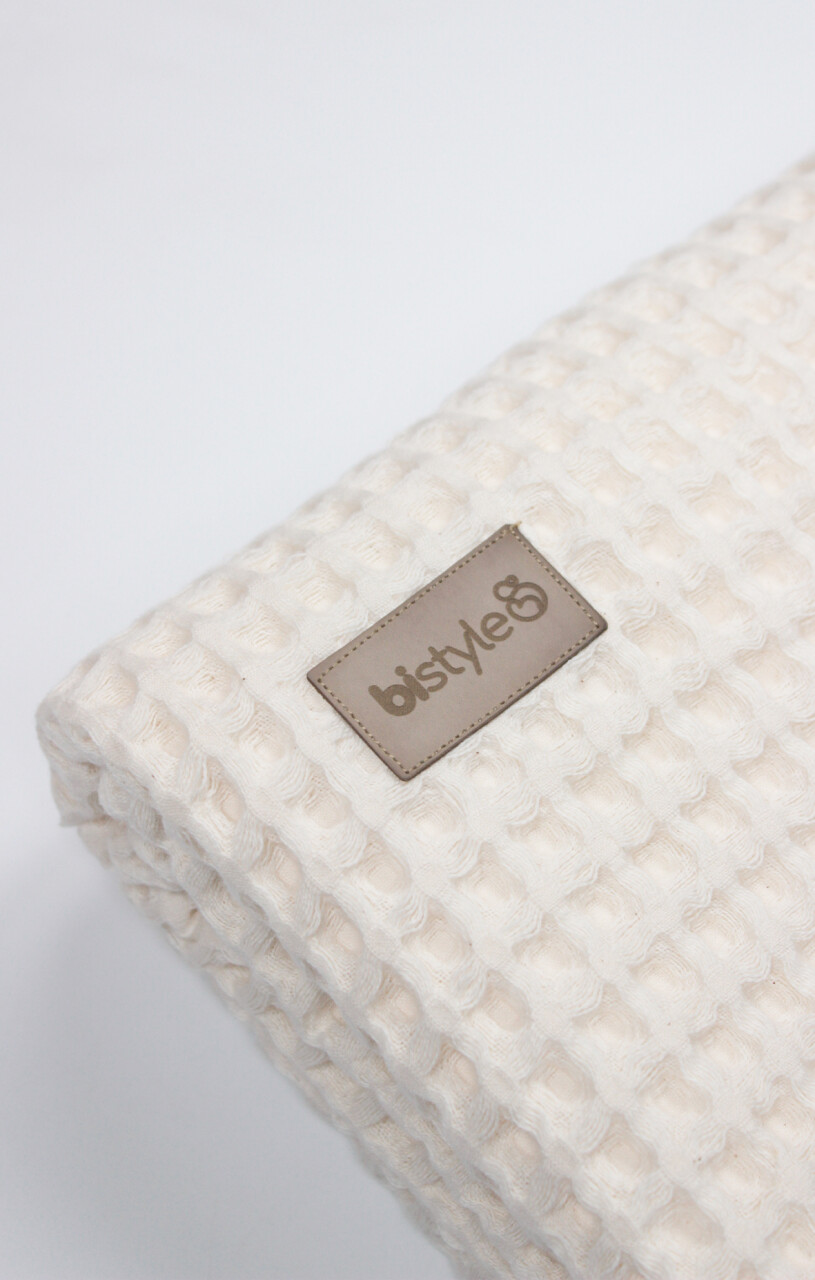 Bistyle Style Baby Pike Battaniye 110x110 70149 Ekru - 2