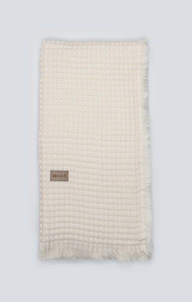 Bistyle Style Baby Pike Battaniye 110x110 70149 Ekru - 3