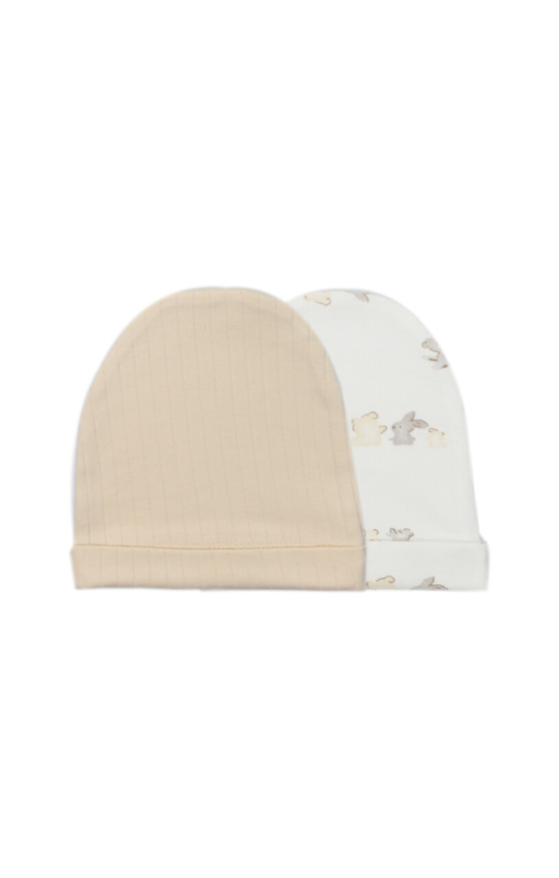 Bistyle 2li Şapka With You Family 90183 Bej - 1