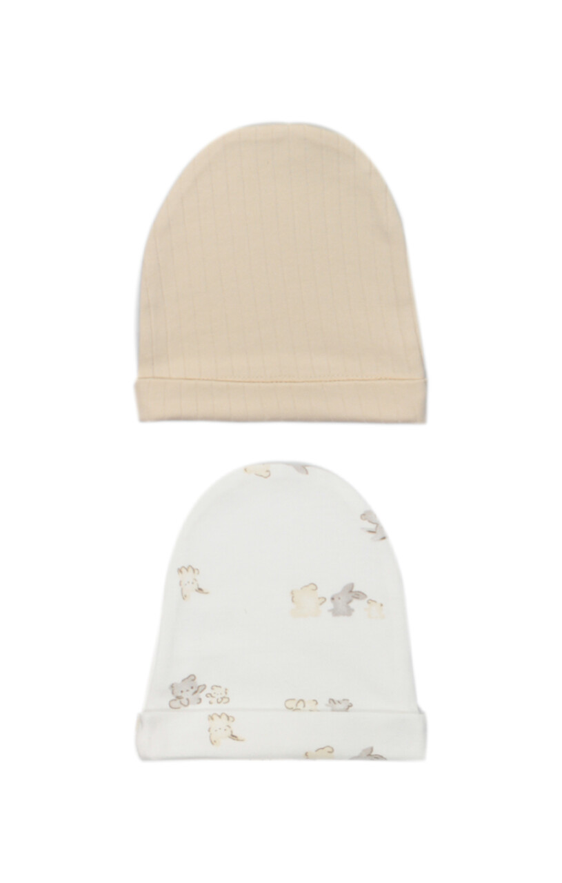 Bistyle 2li Şapka With You Family 90183 Bej - 2