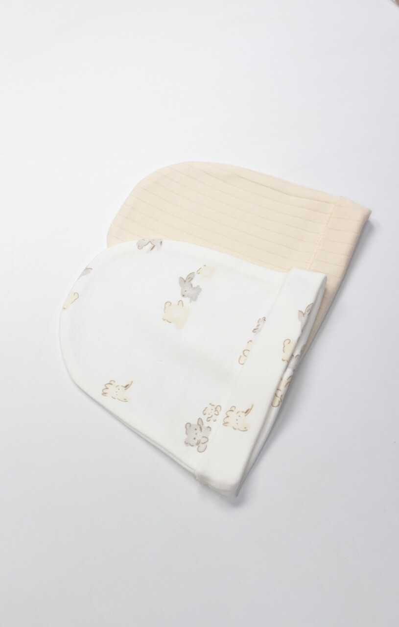 Bistyle 2li Şapka With You Family 90183 Bej - 3