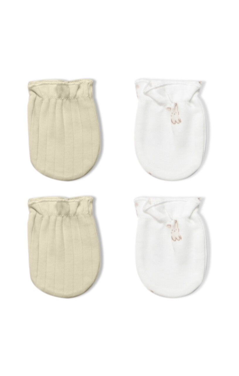 Bistyle 2li Eldiven With You Family 90184 Bej - 2