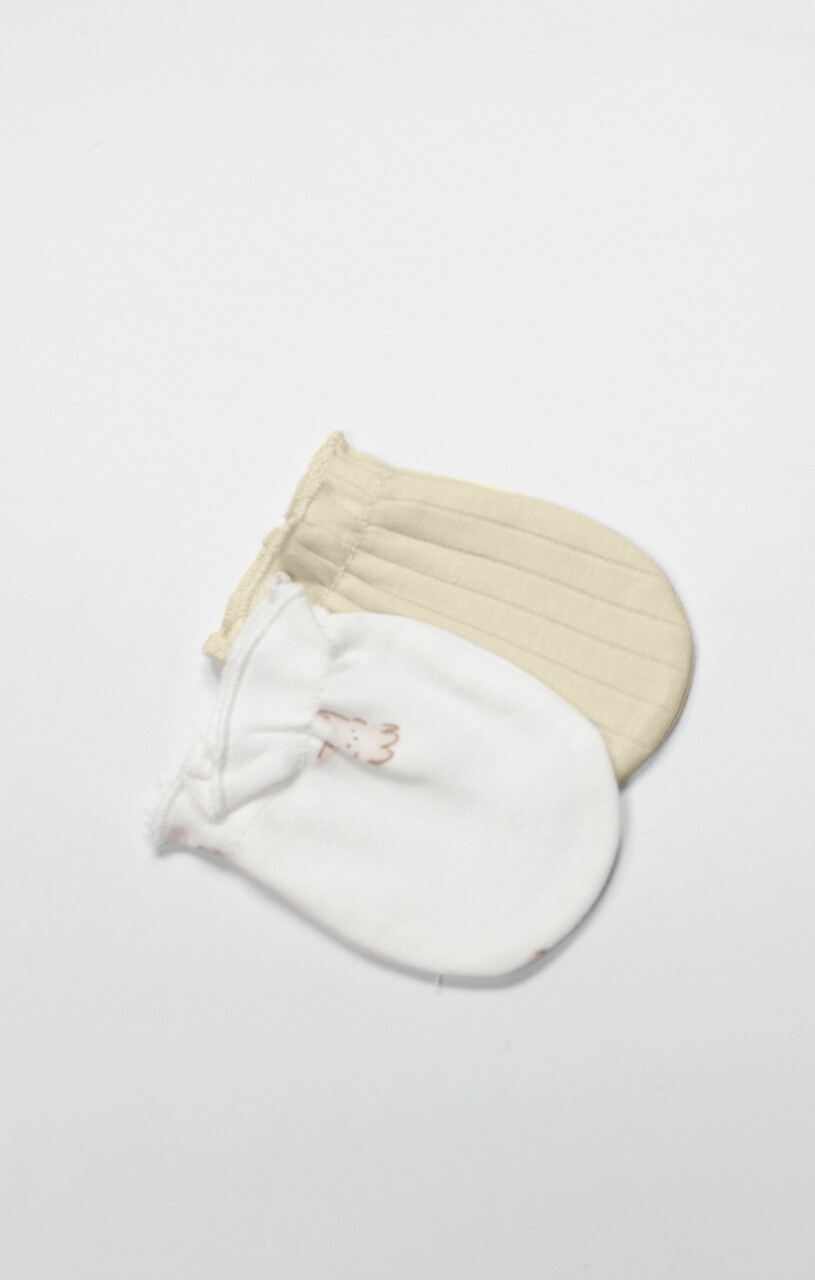 Bistyle 2li Eldiven With You Family 90184 Bej - 3