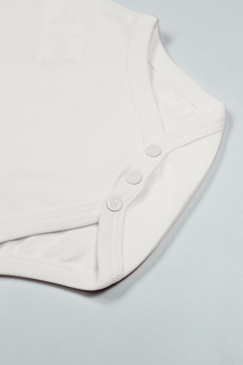 Bistyle Organik Natural Basic Style Yarım Kol Body BS17103 Ekru - 3