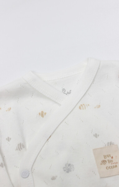 Bistyle 3lü Zıbın Takım Ocean And Starfish 13132 Ekru - 3