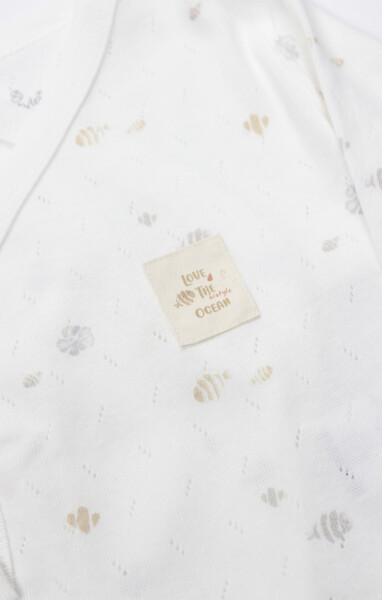 Bistyle 3lü Zıbın Takım Ocean And Starfish 13132 Ekru - 4