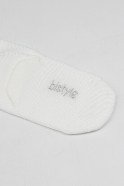 Bistyle 5'li Penye Soket Kutulu Basic Çorap 10131 Ekru - 5
