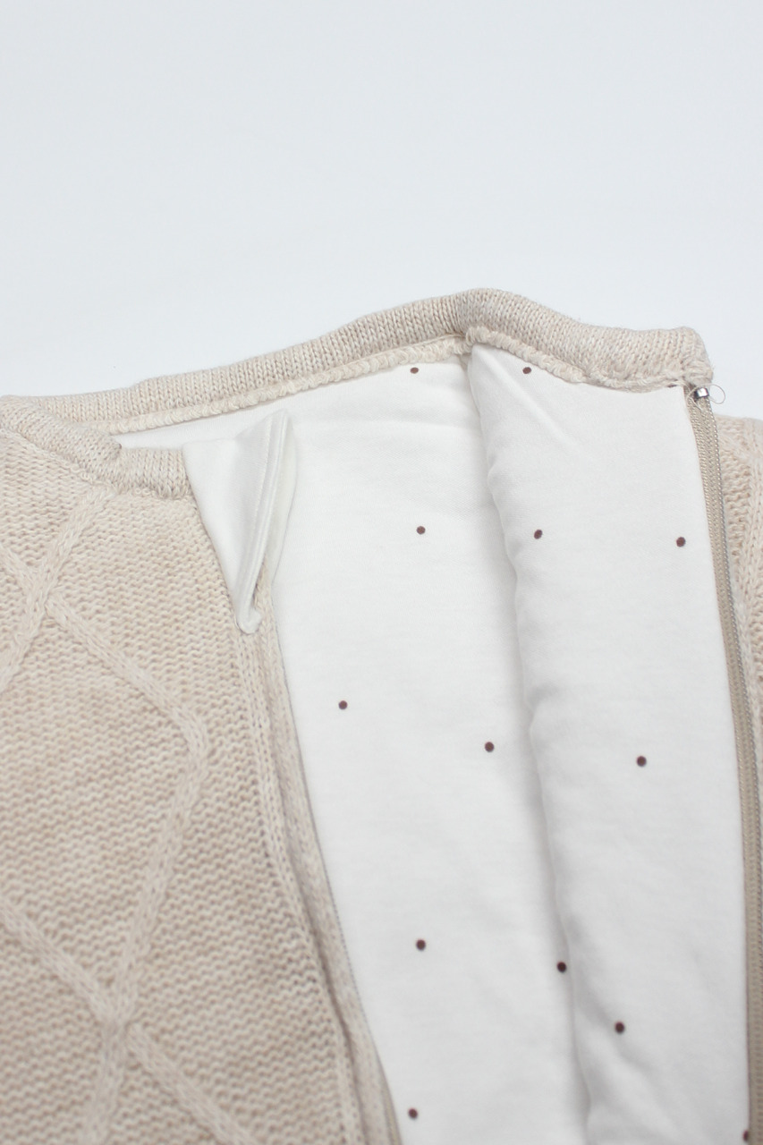 Bistyle Baby İn Swadding Triko Kundak 75108 Bej - 5