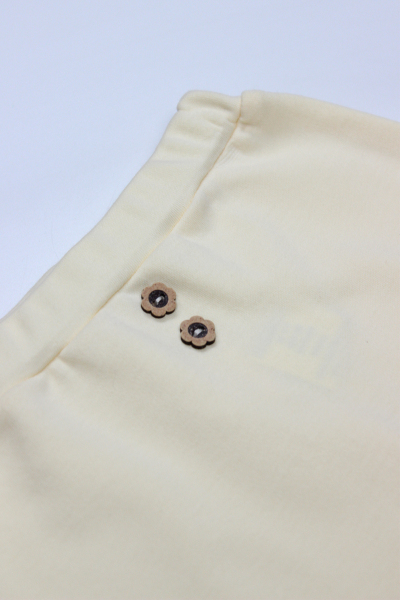 Bistyle 3'lü Zıbın Takım Welcome Baby Duck 13104 Sarı-Ekru - 3