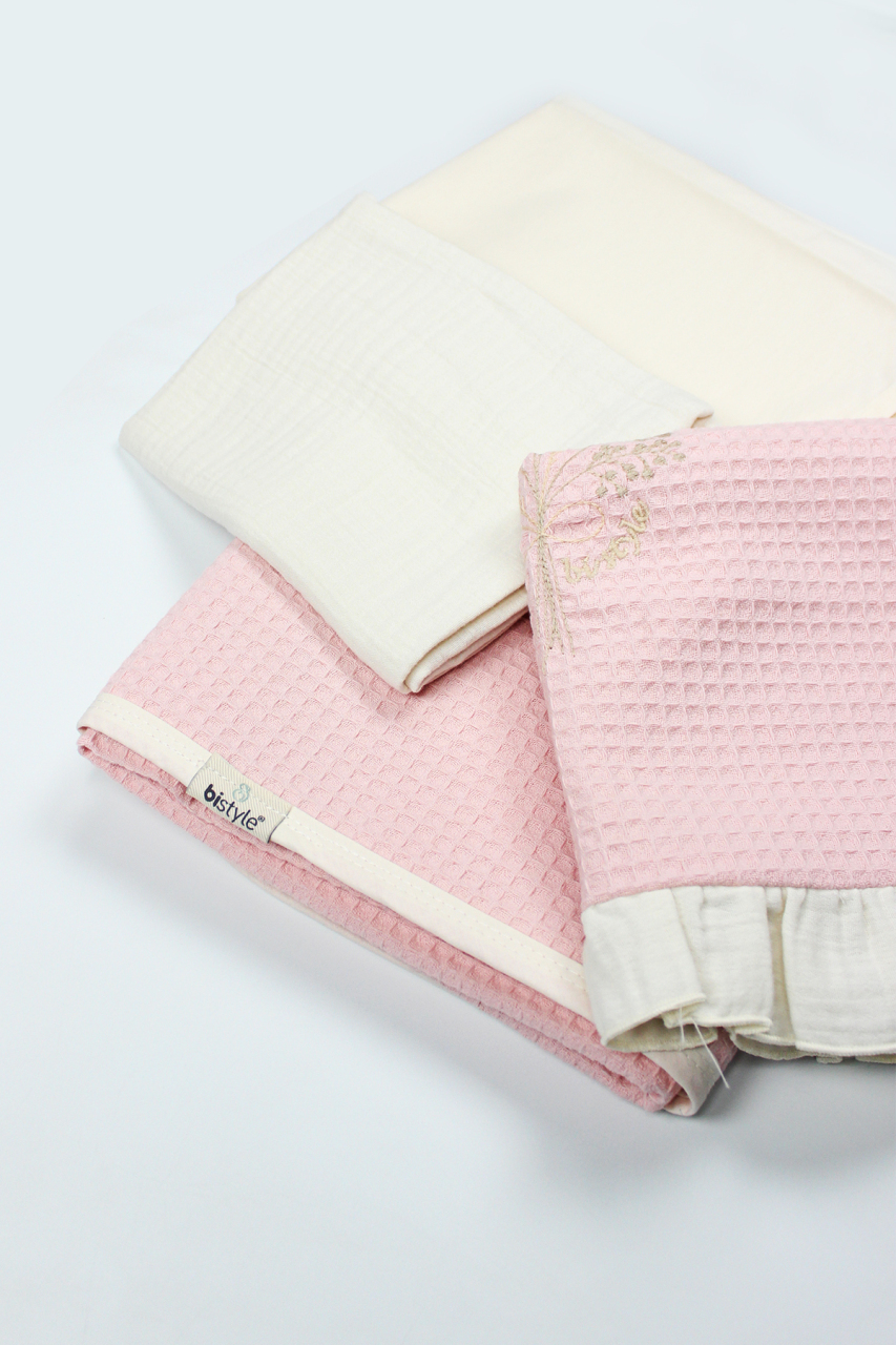 طقم بايك للبنات من بايستايل ناتشورال لايف 80102 وردي - 5