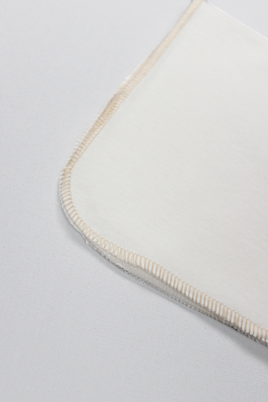 Bistyle Organik 28x28 6'Lı Penye Mendil 90103 Ekru - 2