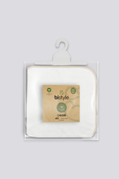 Bistyle Organik 28x28 6'Lı Penye Mendil 90103 Ekru - 5