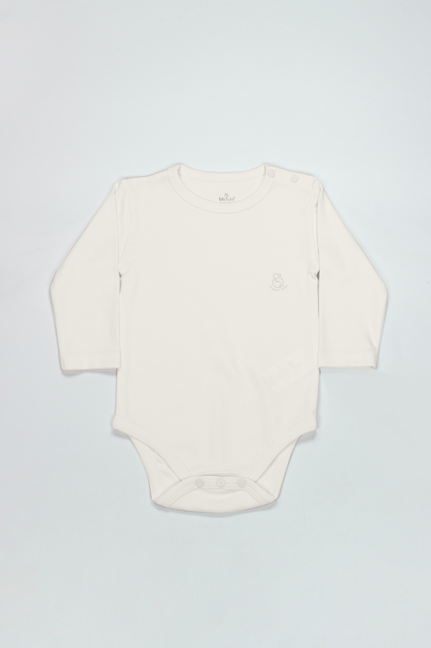 Bistyle Natural Basic Style Uzun Kol Body 17104 Ekru - 1