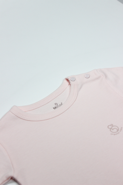 Bistyle Natural Basic Style Uzun Kol Body 17104 Pembe - 2