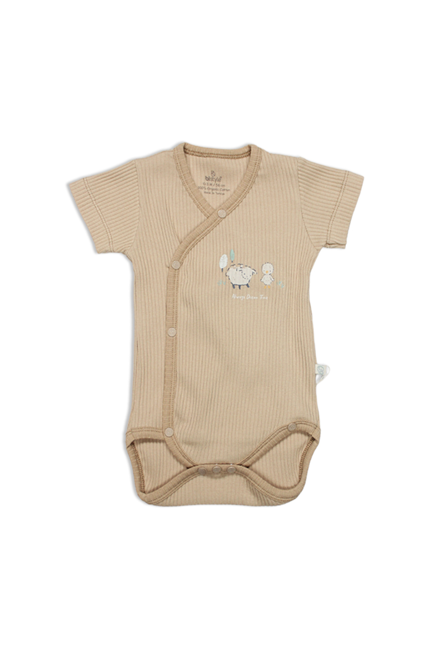 Bistyle Always Dream Yarım Kol Badi 17115 Ekru Bej - 2