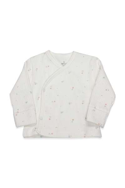 Bistyle Bloom White 3'Lü Zıbın Takım 13112 Ekru Gül Kurusu - 2