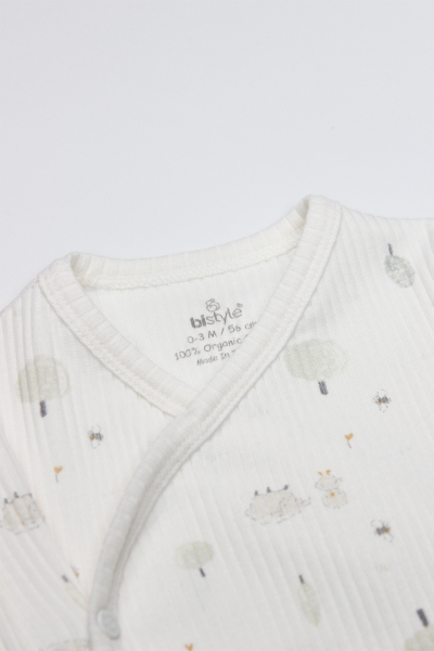 Bistyle Always Dream 3'Lü Zıbın Takım 13110 Ekru Bej - 3