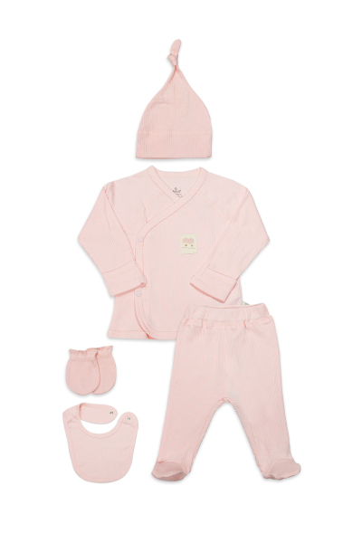 Bistyle Modal Flying Balloons 5'Li Hastane Çıkışı BS12109 Pembe - Bistyle