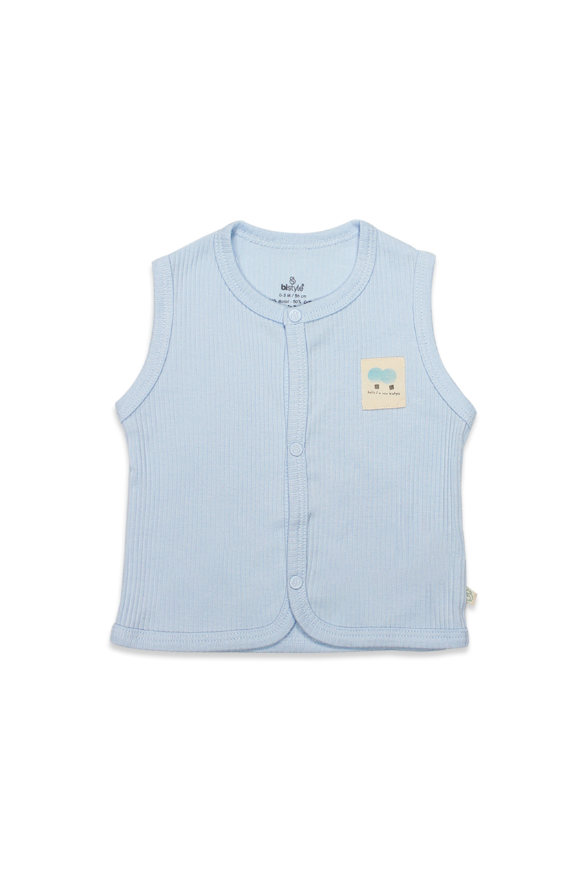 Bistyle Modal Flying Balloons Bebek Yelek BS18110 Mavi - 1