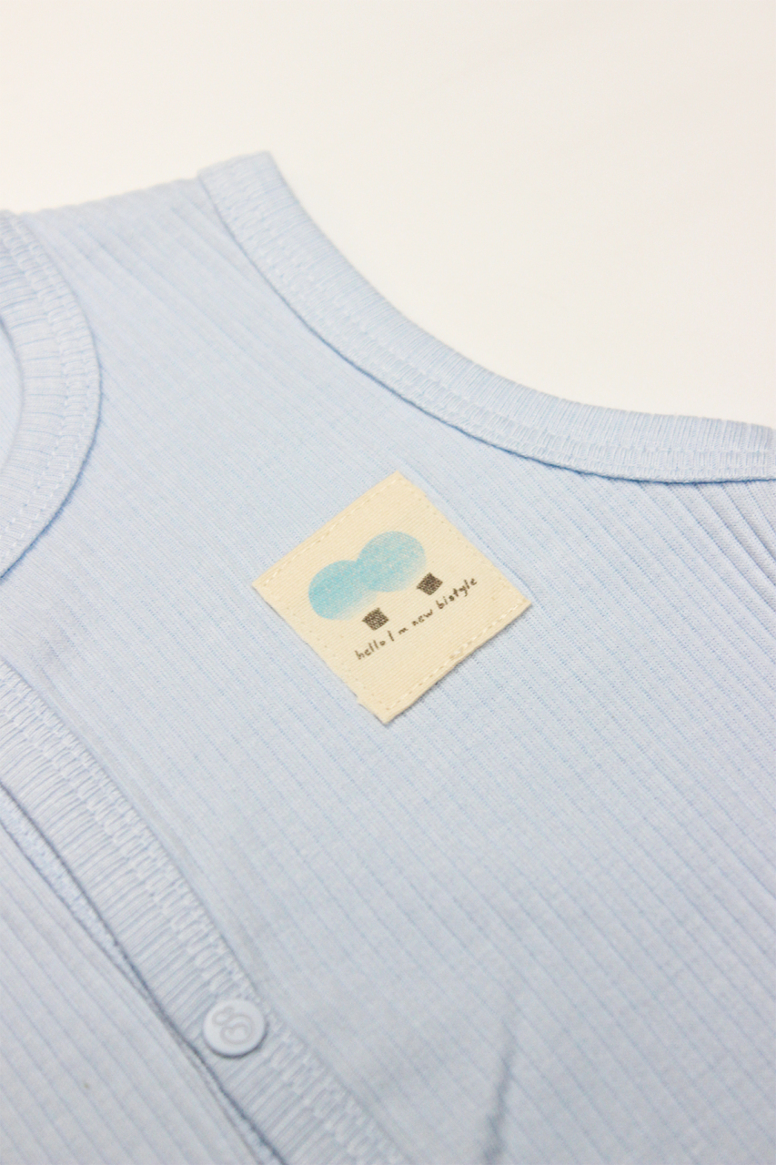 Bistyle Modal Flying Balloons Bebek Yelek BS18110 Mavi - 2