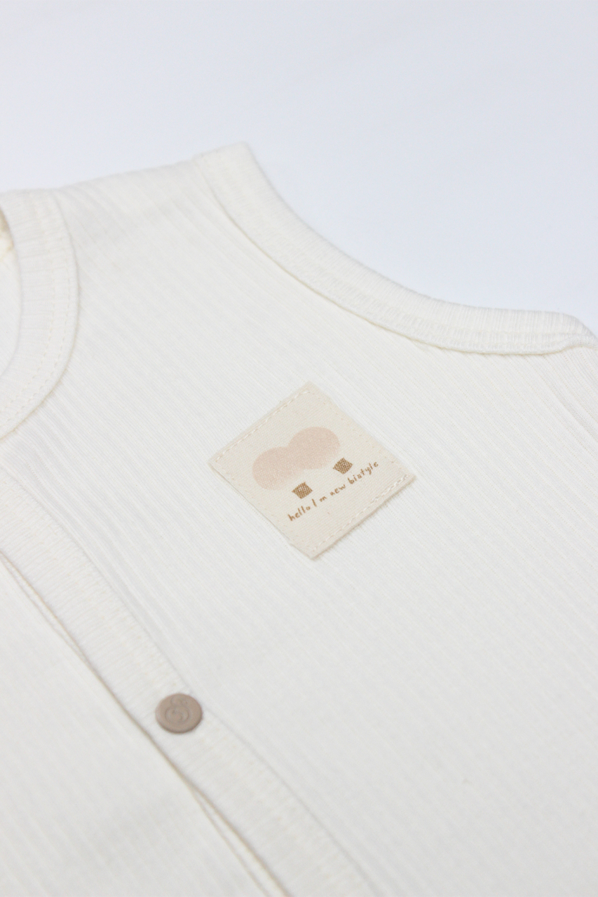 Bistyle Modal Flying Balloons Bebek Yelek BS18110 Ekru - 4