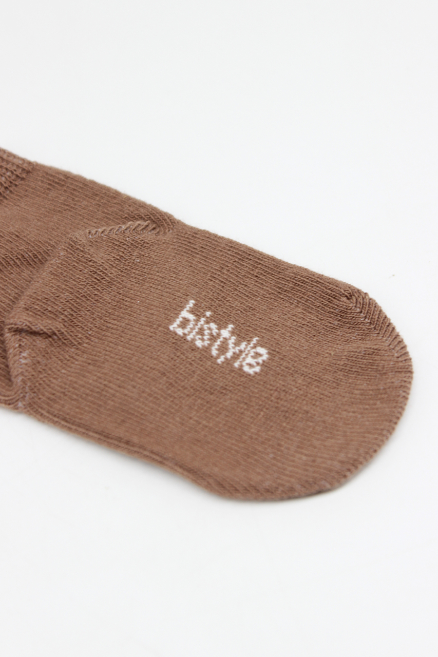 Bistyle 5'li Penye Soket Kutulu Basic Çorap 10131 Bej - 5