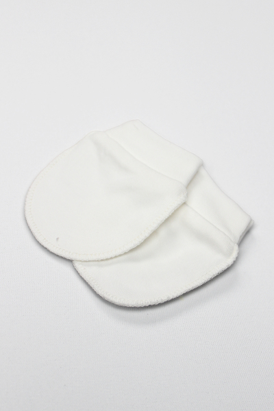 قفازات قطنية من Bistyle، عبوة من قطعتين، لون بيج فاتح 90108 - 2