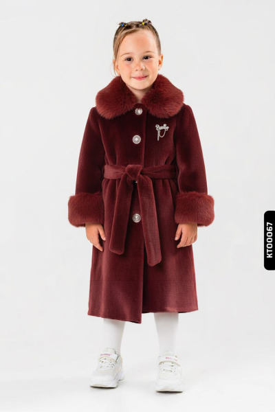 Kız Çocuk Elbise 6-10 Yaş 500 Bordo - Brand Baby