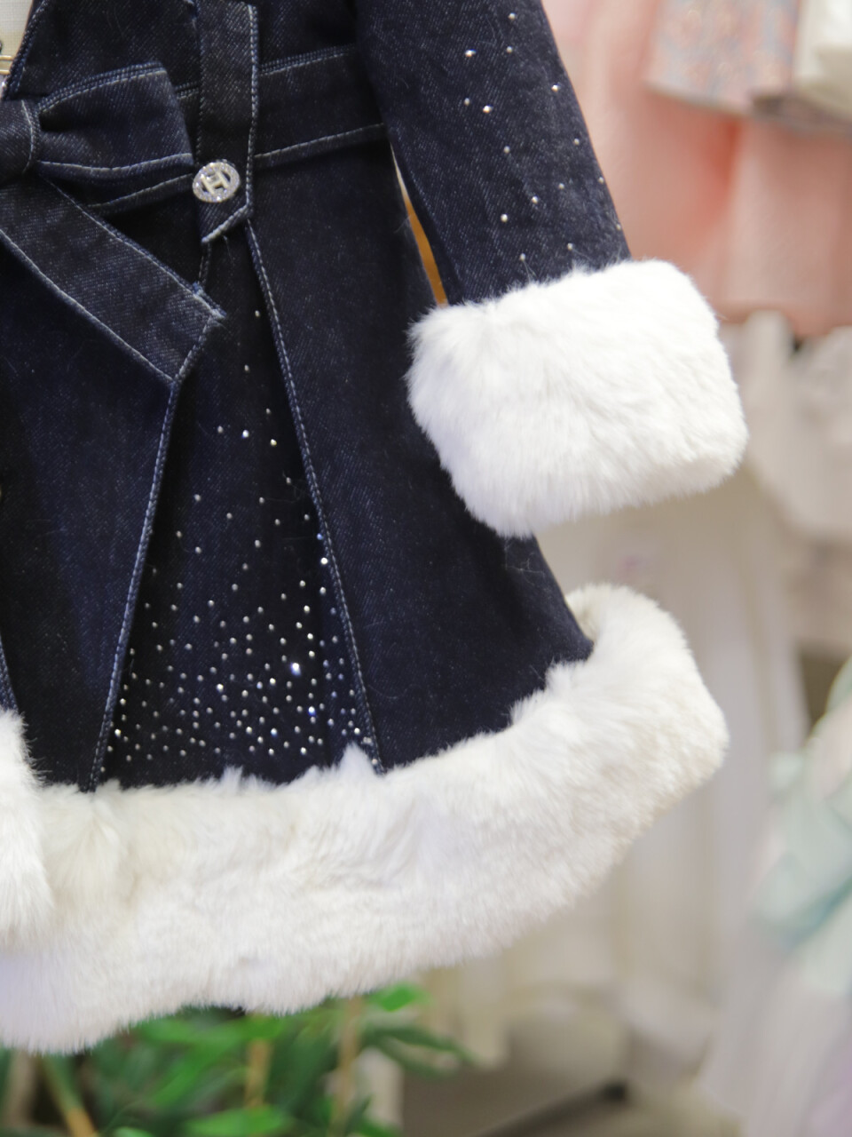 Kız Çocuk Elbise 2-6 Yaş 526 Lacivert - 6