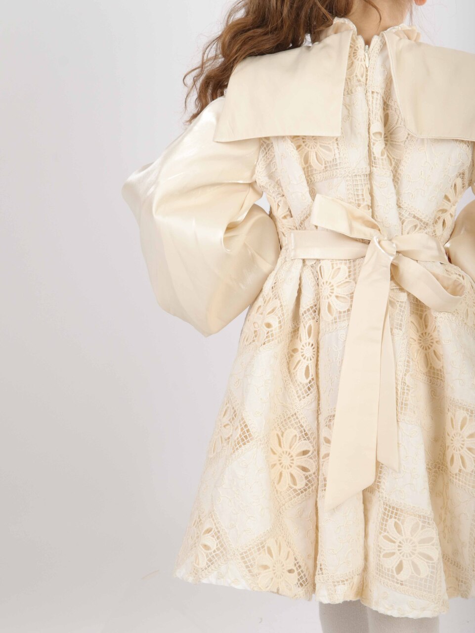 Kız Çocuk Elbise 2-6 Yaş 26470 Bej - 6