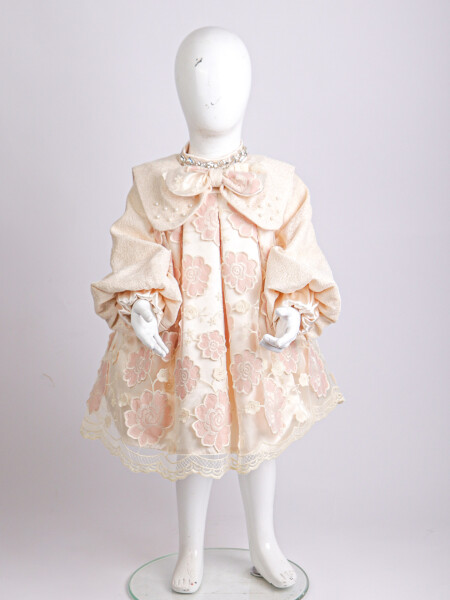 فستان بناتي من عمر سنتين إلى ست سنوات 2613 - 3