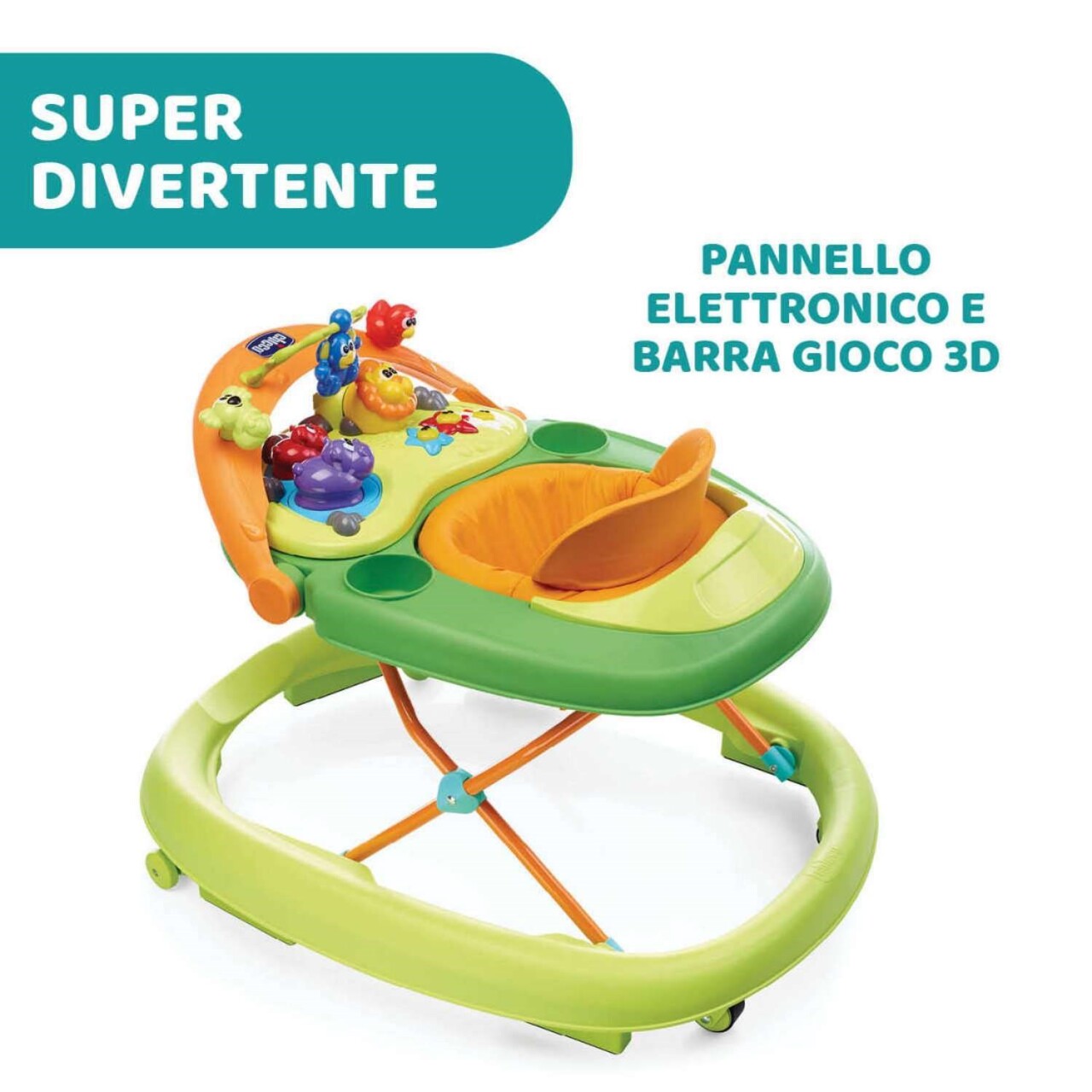Chicco Walky Talky Baby Yürüteç Green - 3