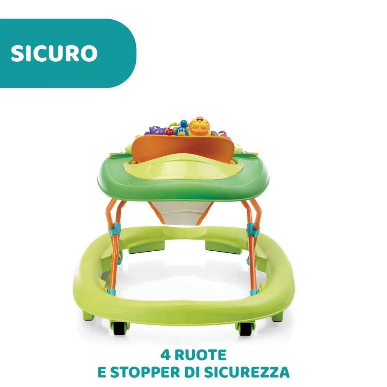 Chicco Walky Talky Baby Yürüteç Green - 4