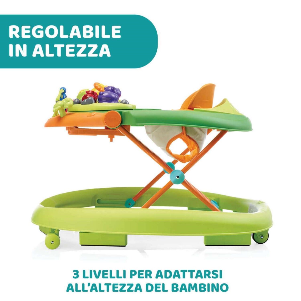 Chicco Walky Talky Baby Yürüteç Green - 5