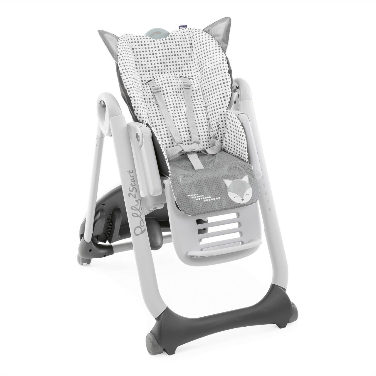 كرسي طعام للأطفال من شيكو بولي بنجمتين، طراز فوكسي - 3